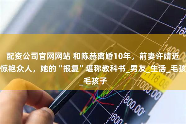配资公司官网网站 和陈赫离婚10年，前妻许婧近况惊艳众人，她的“报复”堪称教科书_男友_生活_毛孩子